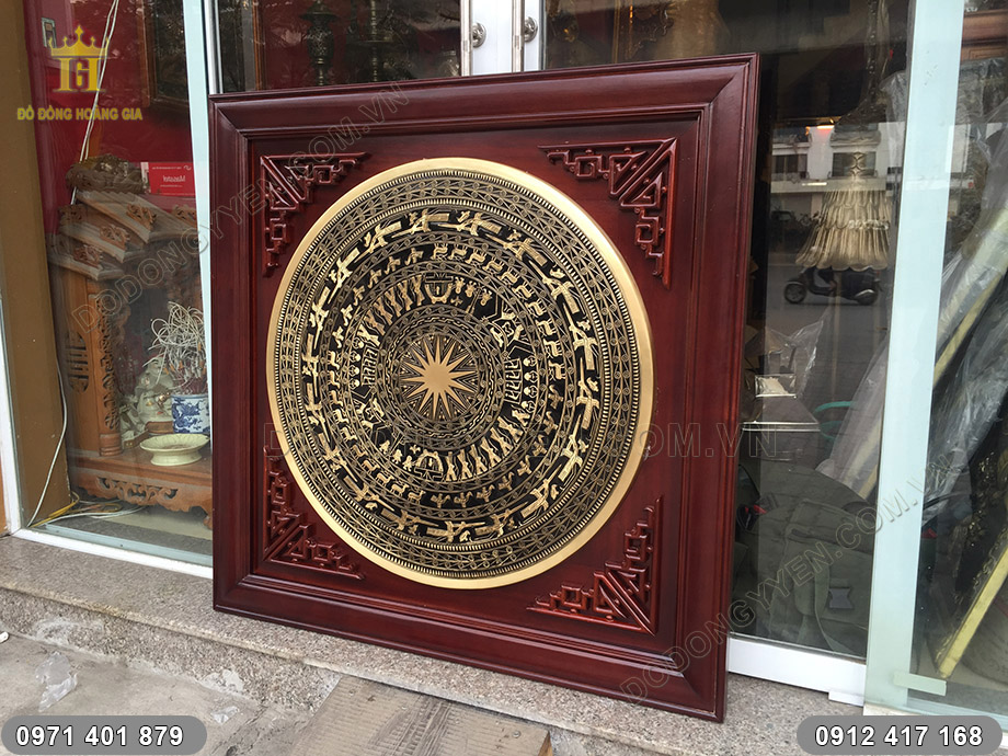 Tranh đồng mặt trống mang &yacute; nghĩa phong thủy g&igrave;?